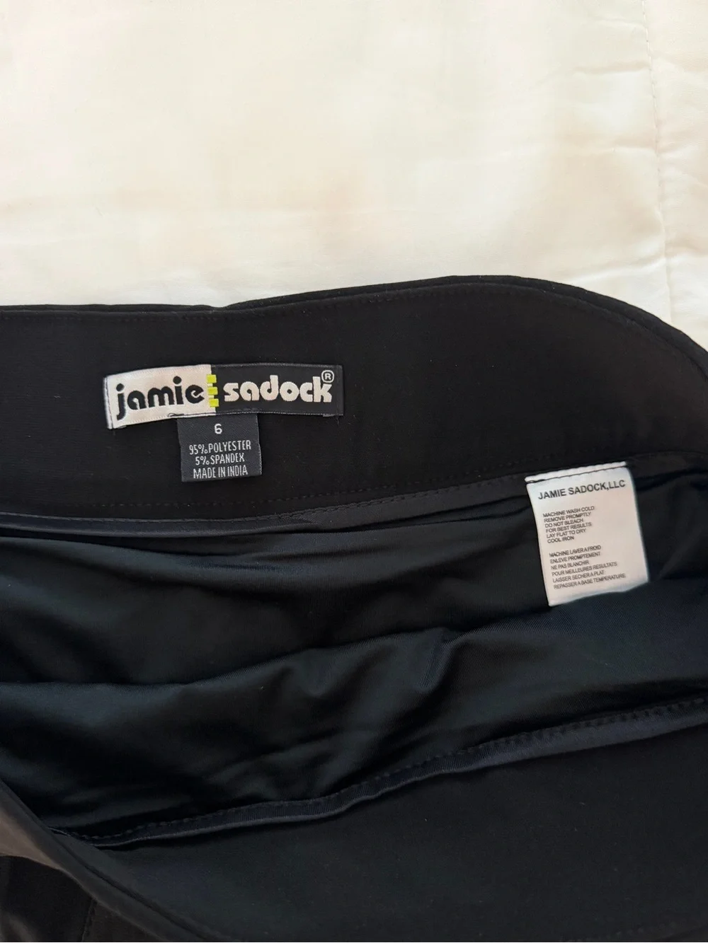 Jamie Sadock black skort